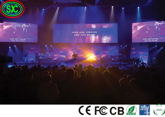 Full Color Indoor LED Die-Cast Aluminium Solid Wall Display P5 wysokiej rozdzielczości