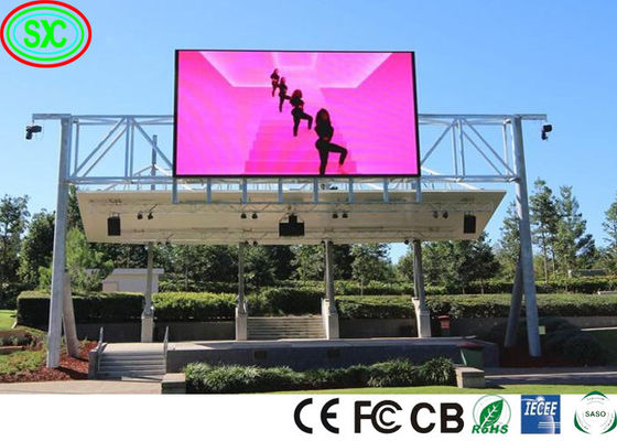 P8 Zewnętrzny kolorowy wyświetlacz LED 320 * 160 mm Moduły Led Energooszczędne billboardy LED