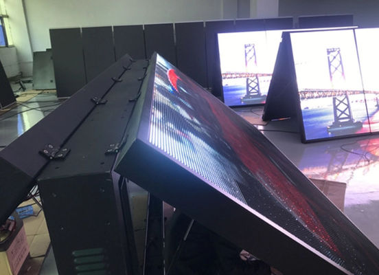 Podwójna twarz duża tablica reklamowa LED o powierzchni 10000 punktów / m2