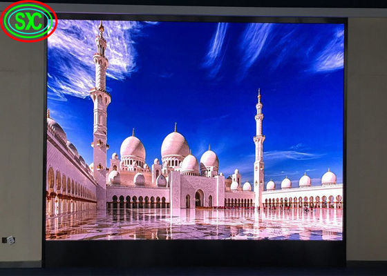 Dobra cena SMD P3.91 P4.81 Wnętrze Led Video Wall Background 500*1000mm szafki ekran sceniczny LED w Internecie