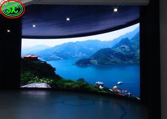 Nowa technologia Indoor Full Color HD Curve P3.91 LED Video Wall Screen Stage Rental Elastyczny wyświetlacz LED
