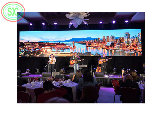 Super tania cena fabryczna Wewnętrzna pełna kolorowa ściana Led Hd P4 1500cd / m2 Jasność