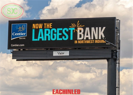 P6 wodoodporny zewnętrzny pełnokolorowy ekran LED do wynajęcia Super jasny kąt widzenia