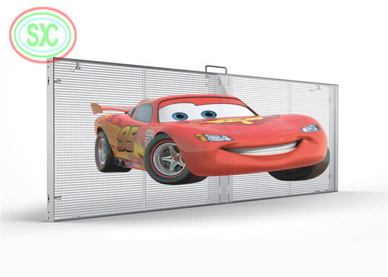 Materiał szafy Aluminium Przejrzysty wyświetlacz LED z średnią bez awarii 1000 godzin