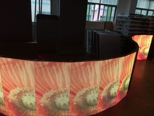 Etapowe ekrany LED Działania Pokaż zewnętrzne ekrany LED Ściana wideo o wysokiej jasności 5000 P3.91 P4.81 Szafka 500x500mm