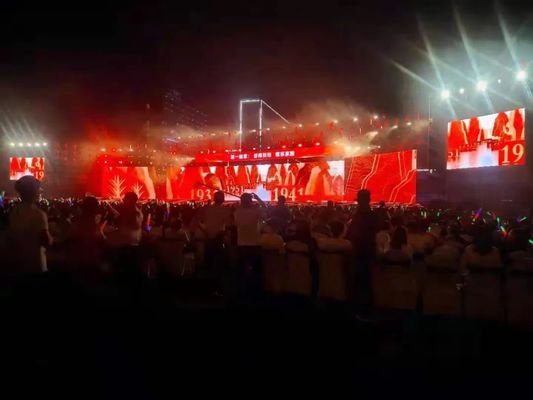 Dobra cena P4.81 HD Full Color Stage LED Ekrany wideo Meanwell Power LED, częstotliwość odświeżania 1920 Hz, jasność 4500 cd, 500 x 500 / 500 x 1000 w Internecie
