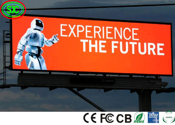 Moduł reklamy zewnętrznej ekran wideo energooszczędny wyświetlacz billboardowy LED po stronie drogi tablica znakowa LED sign