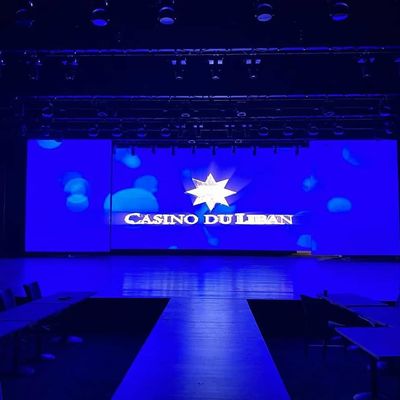 Dobra cena Kryty 2.5mm Scan 1/32 Stage Ekrany LED Tło na ślub ，480x480mm，1200 cd jasność，3840hz częstotliwość odświeżania，Nova w Internecie