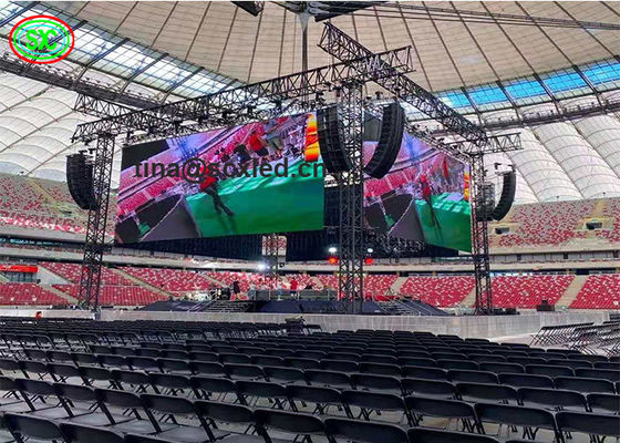 Dobra cena Wnętrze P4.81 SMD Full Color LED Video Wall Panel 500x500mm IP65 w Internecie