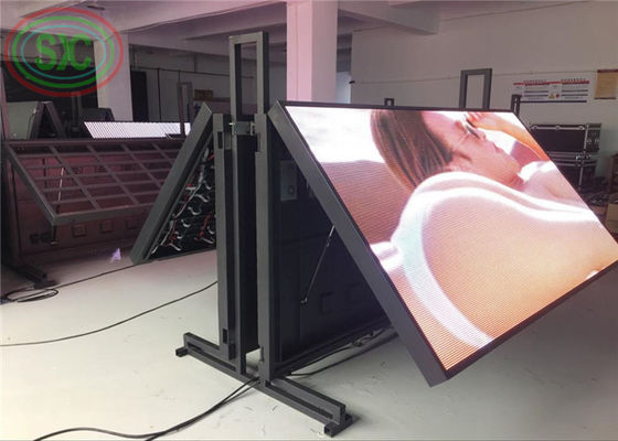 Dobra cena Zdalny podgląd na odległość DIP P10 Pełnokolorowy zewnętrzny wyświetlacz LED Dwustronny ekran w Internecie