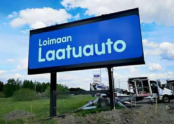 P8 Duży billboard zewnętrzny kolorowy wyświetlacz LED Reklama Świetna wodoodporność