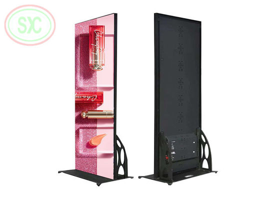 1R1G1B Konfiguracja koloru Aluminiowy wyświetlacz plakatu LED o rozmiarze 680x2000 mm i materiał panelu