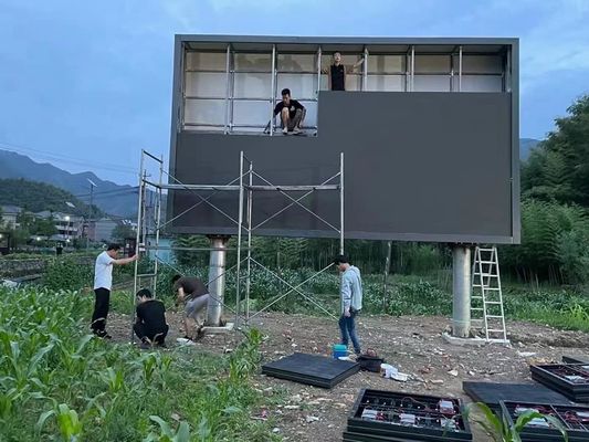 SCX LED Zewnętrzny pełnokolorowy wyświetlacz LED P6 P8 P10 Stały zewnętrzny tabliczka wideo na ścianie Ekran reklamowy Wysoka jasność