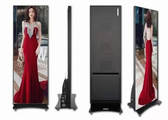 Dostosowywalny wyświetlacz plakatu LED z panele aluminiowej i rozdzielczością modułu 192*96 680x2000mm