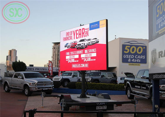 Dobra cena P6 SMD3535 Przyczepa Wyświetlacz LED Epistar Chip 6500cd / M2 Do reklamy ruchomej w Internecie