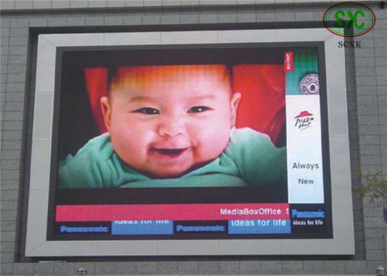 Dobra cena Centrum handlowe, High Brightness zewnątrz kolorowy wyświetlacz LED P10 DIP w Internecie