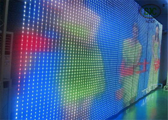 Dobra cena DC-5V P37.5 SMD Curtain wyświetlacz LED, Moving Picture wyświetlacza LED duża deska w Internecie