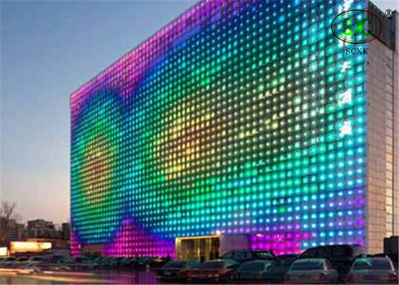 Dobra cena Jasność 6000CD / m2 P37.5mm wielokolorowy RGB LED kurtyny SMD5050 IP68 w Internecie
