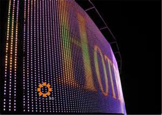 Dobra cena Outdoor Full Color Pixel 37.5mm Curtain wyświetlaczem LED dla stadionu sportowego w Internecie