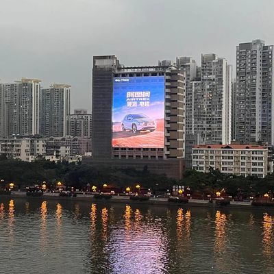Dobra cena SCX LED P3.91 -7.82 Przezroczysty wyświetlacz LED Zewnętrzny szklany ekran reklamowy LED, jasność 7500, szafka 1m x 1m w Internecie