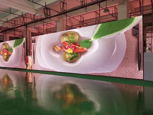 Dobra cena Wyświetlacz LED P3 wewnętrzny o wysokiej częstotliwości odświeżania 3840 Hz z szafką 576x576 mm i jasnością 800 nitów, elastyczny wyświetlacz LED W Internecie