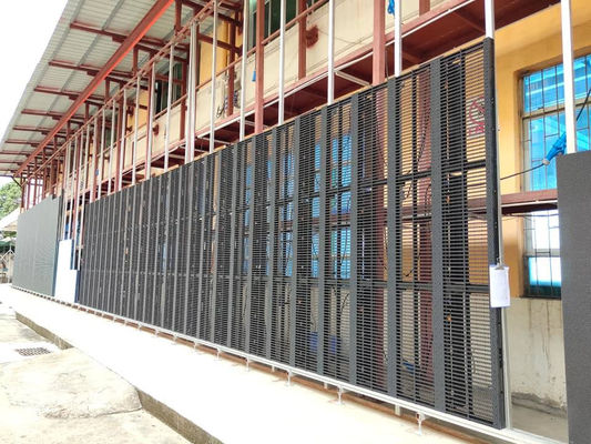 IP43 wodoodporny przezroczysty ekran LED o masie modułu 0,2 kg/PC i średniej bez awarii 1000 godzin