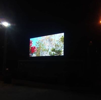 Dobra cena Wodoodporny P6 6mm Reklama biznesowa Publikowanie wysokiej jasności Możliwość dostosowania rozmiaru Zewnętrzny stały wyświetlacz LED w Internecie