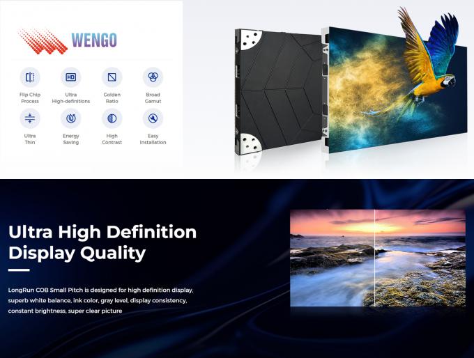 COB UHD 4K P0.9 P1.2 P1.5 P1.8 Indoor Fixed LED Screen P1.2 1.56 LED Display Panel Full Color LED Video Wall 2