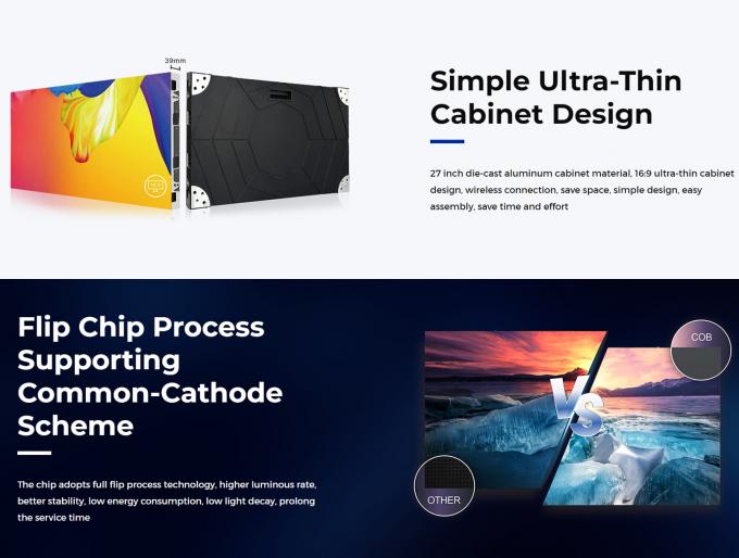 COB UHD 4K P0.9 P1.2 P1.5 P1.8 Indoor Fixed LED Screen P1.2 1.56 LED Display Panel Full Color LED Video Wall 3