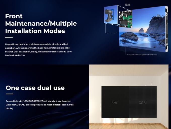 COB UHD 4K P0.9 P1.2 P1.5 P1.8 Indoor Fixed LED Screen P1.2 1.56 LED Display Panel Full Color LED Video Wall 5