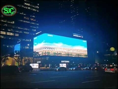 Zewnętrzny ekran reklamowy LED o wysokiej częstotliwości odświeżania, billboard LED, ekran LED na budynku